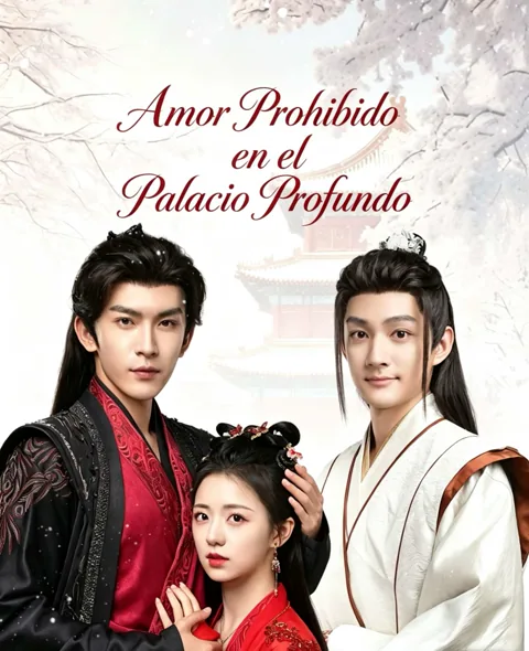Póster de Amor Prohibido en el Palacio Profundo