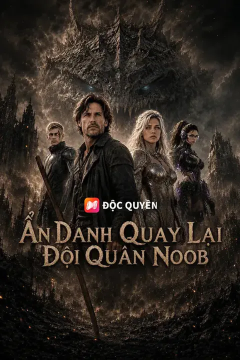 Poster Ẩn Danh Quay Lại Đội Quân Noob