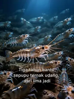 Ana sıvı ile karides kralı afişi