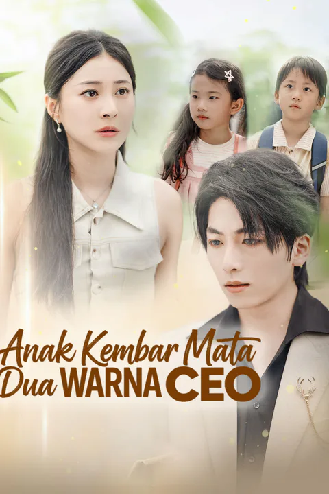 Poster Anak Kembar Mata Dua Warna CEO