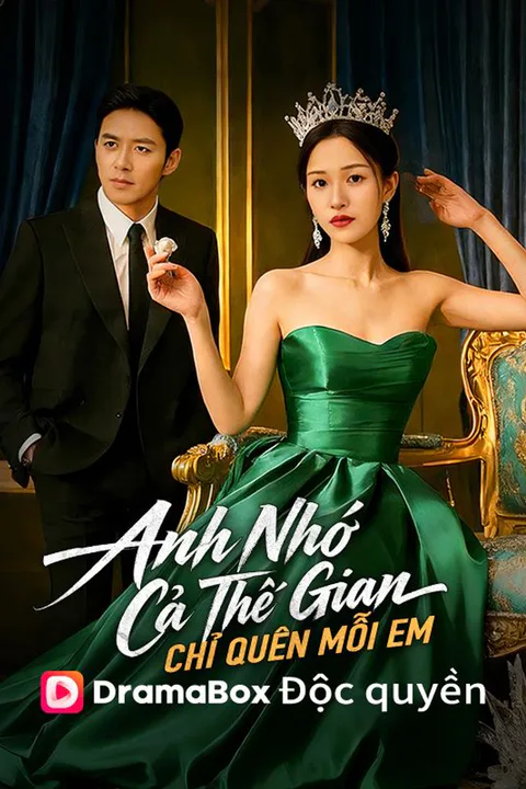 Poster Anh Nhớ Cả Thế Gian, Chỉ Quên Mỗi Em