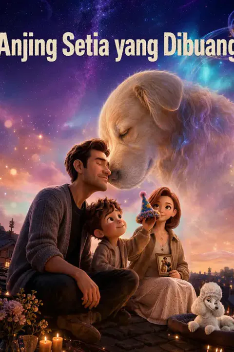 Poster Anjing Setia yang Dibuang