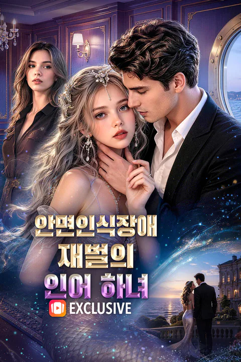 안면인식장애 재벌의 인어 하녀 포스터