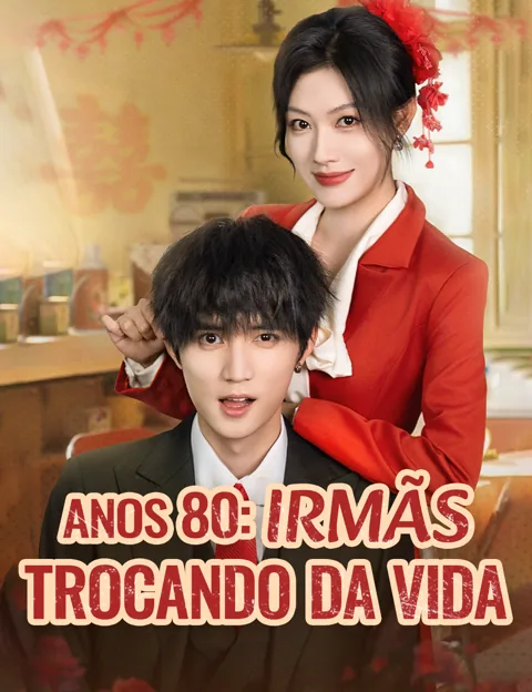 Pôster de Anos 80: Irmãs Trocando da Vida