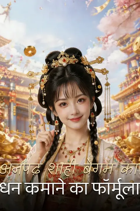 अनपढ़ शाही बेगम का धन कमाने का फॉर्मूला का पोस्टर