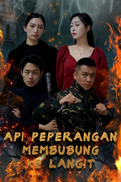 Poster Api Peperangan Membubung ke Langit
