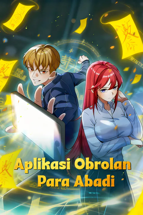 Poster Aplikasi Obrolan Para Abadi