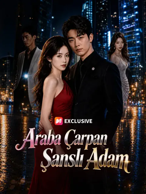 Araba Çarpan Şanslı Adam afişi