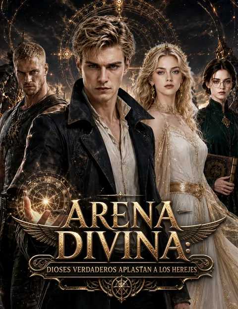 Póster de Arena divina: dioses verdaderos aplastan a los herejes