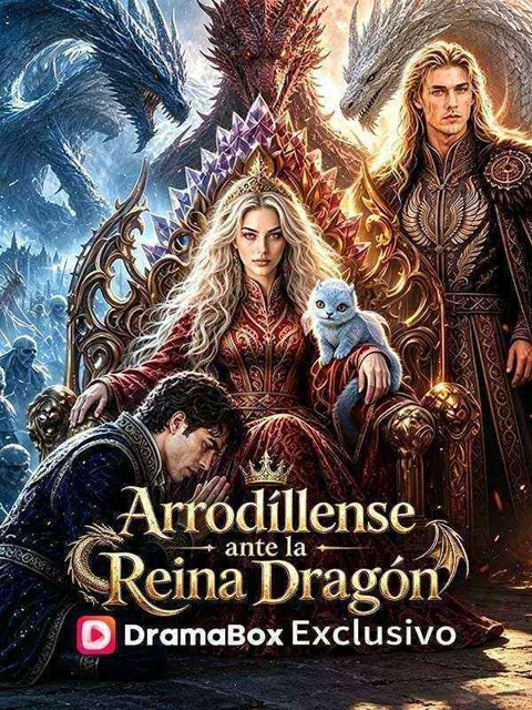 Póster de Arrodíllense ante la Reina Dragón (Doblado)