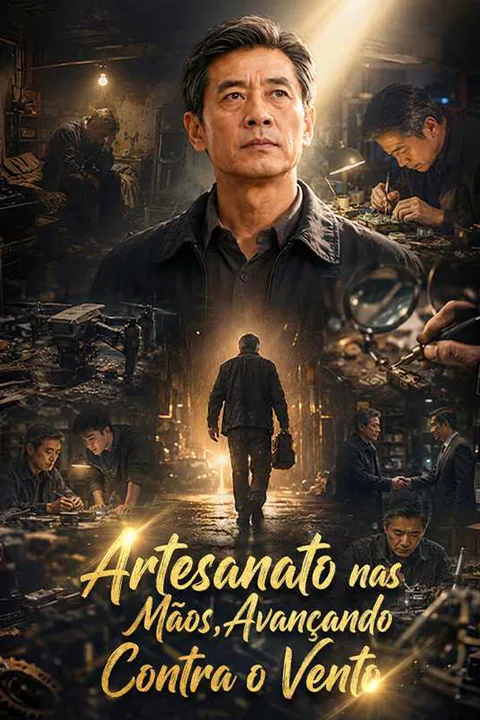 Pôster de Artesanato nas Mãos, Avançando Contra o Vento