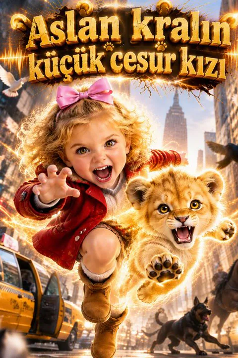 Aslan kralın küçük cesur kızı afişi