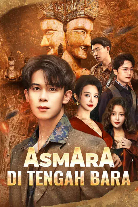 Poster Asmara di Tengah Bara