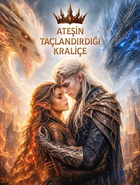 Ateşin taçlandırdığı kraliçe afişi