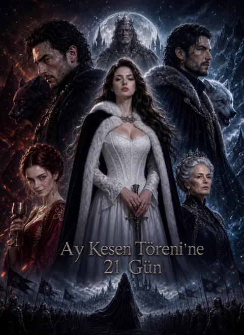 Ay Kesen Töreni'ne 21 Gün afişi