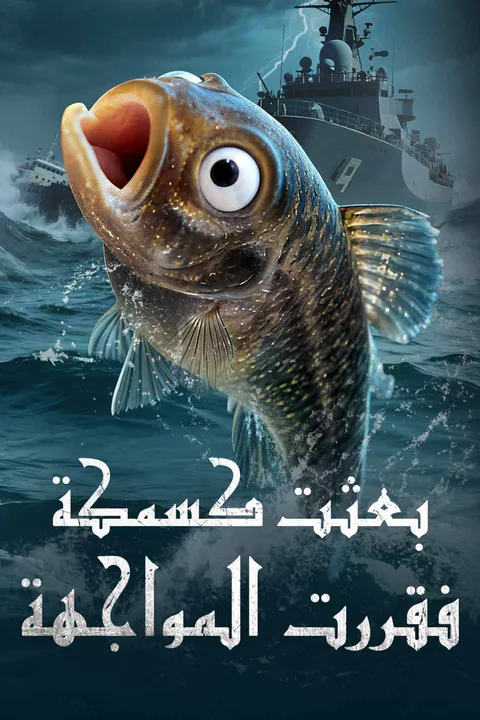 ملصق بعثت كسمكة فقررت المواجهة