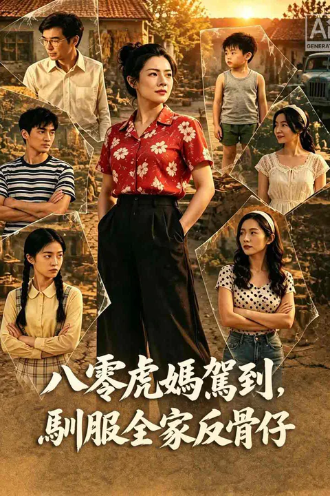 《八零虎媽駕到，馴服全家反骨仔》海報