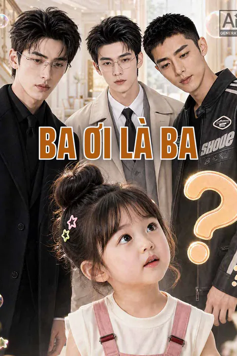 Poster Ba ơi là ba