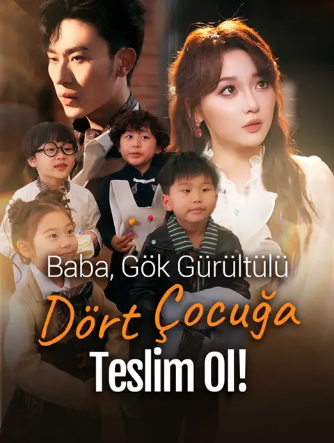 Baba, Gök Gürültülü Dört Çocuğa Teslim Ol!(Dublajlı) afişi