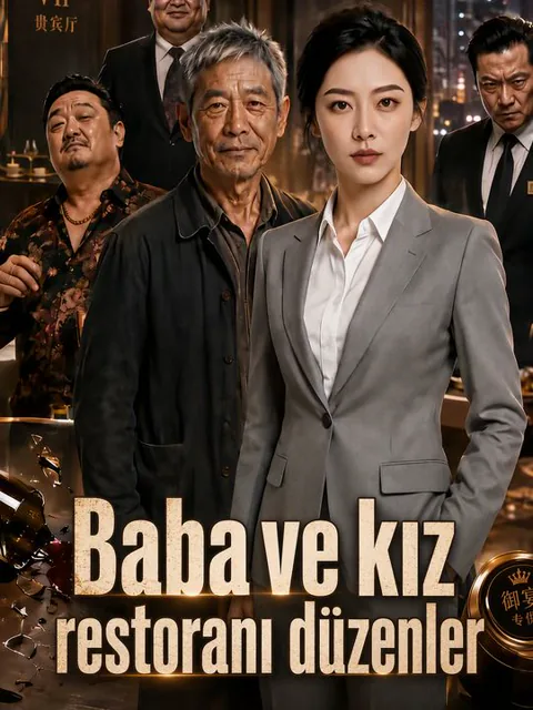 Baba ve kız restoranı düzenler afişi