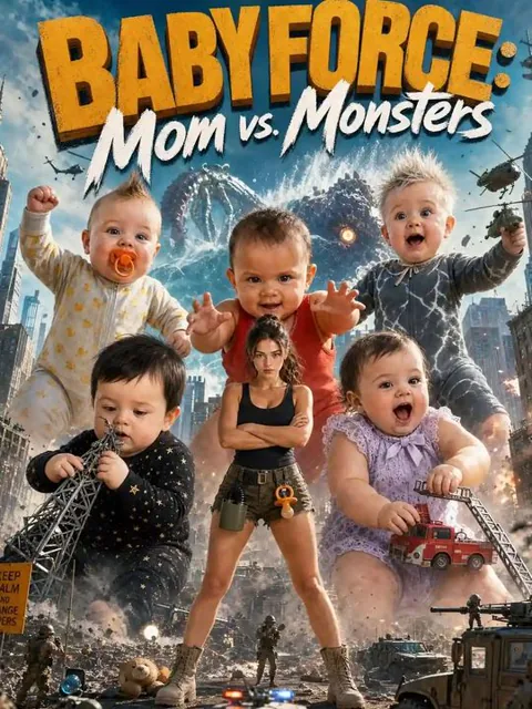BABY FORCE: Mom vs. Monsters poster