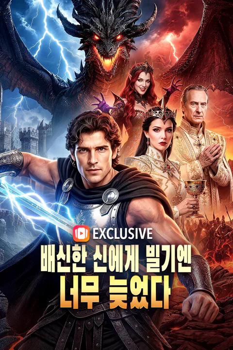 배신한 신에게 빌기엔 너무 늦었다 포스터
