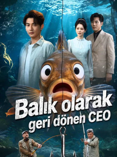 Balık olarak geri dönen CEO afişi