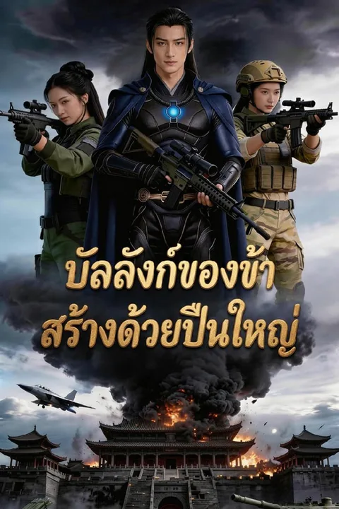 โปสเตอร์ บัลลังก์ของข้า สร้างด้วยปืนใหญ่