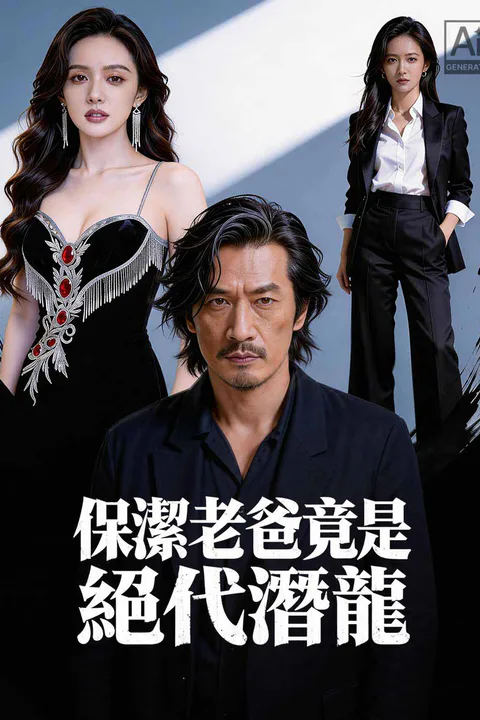 《保潔老爸竟是絕代潛龍》海報