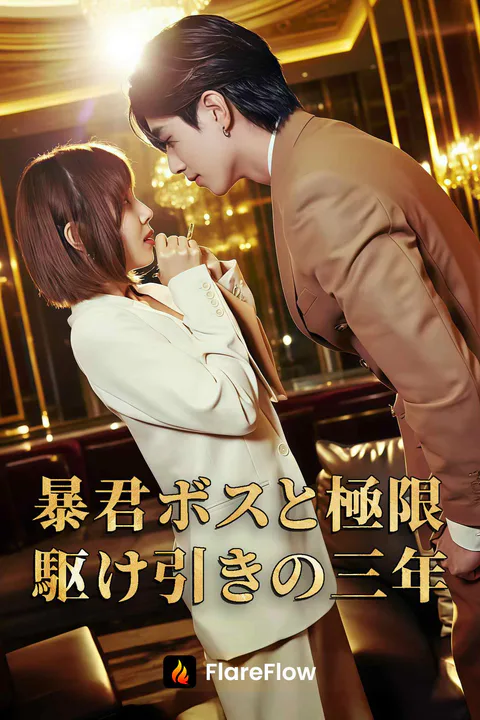 暴君ボスと極限駆け引きの三年のポスター