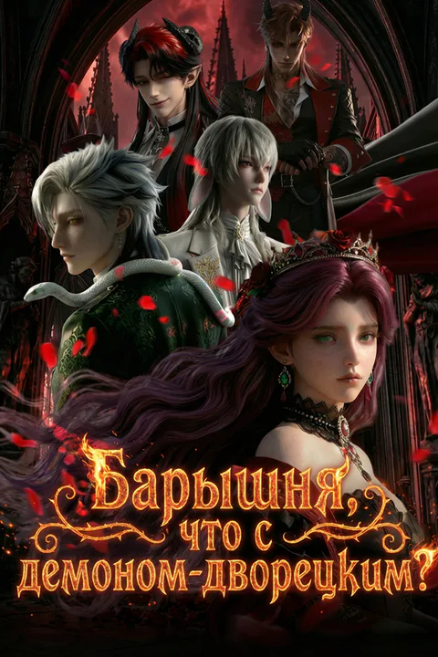 Постер «Барышня, что с демоном-дворецким?»