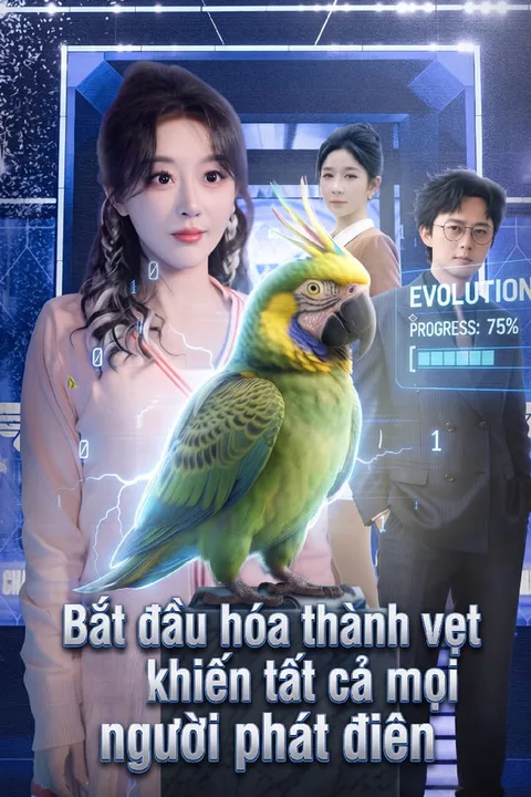 Poster Bắt đầu hóa thành vẹt khiến tất cả mọi người phát điên