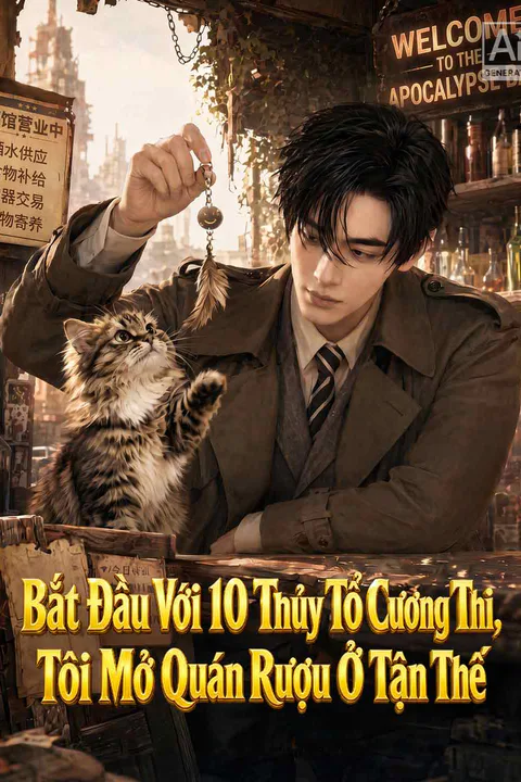 Poster Bắt Đầu Với 10 Thủy Tổ Cương Thi, Tôi Mở Quán Rượu Ở Tận Thế