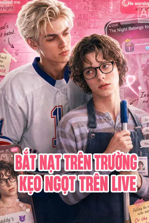 Poster Bắt nạt trên trường kẹo ngọt trên live