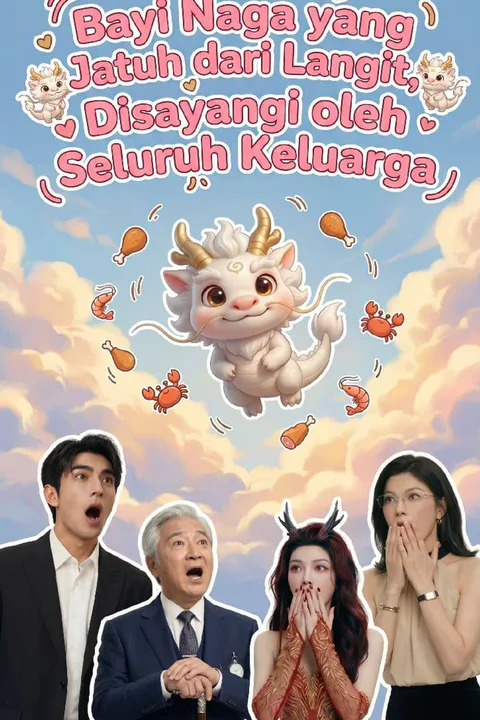 Poster Bayi Naga yang Jatuh dari Langit, Disayangi oleh Seluruh Keluarga