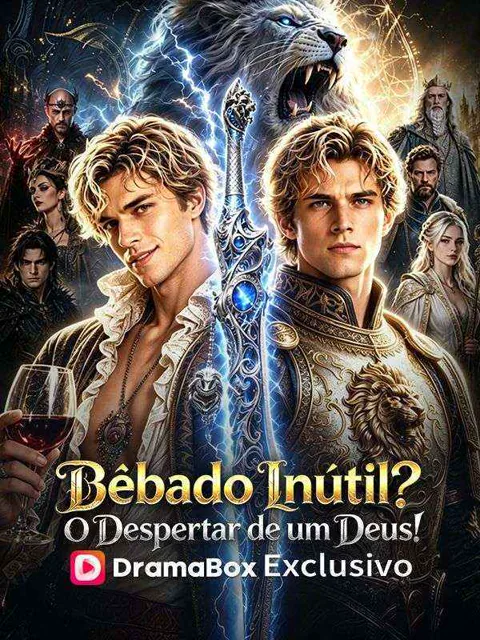 Pôster de Bêbado Inútil? O Despertar de um Deus!
