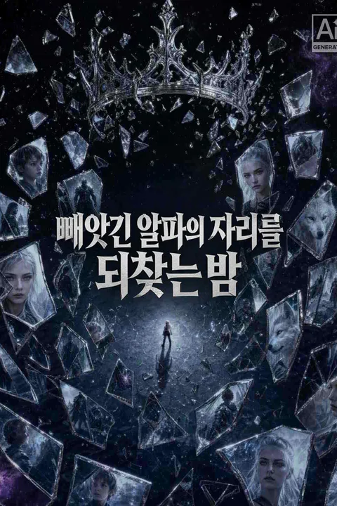 빼앗긴 알파의 자리를 되찾는 밤 포스터