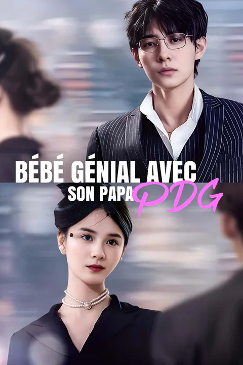 Affiche de Bébé Génial Avec Son Papa PDG