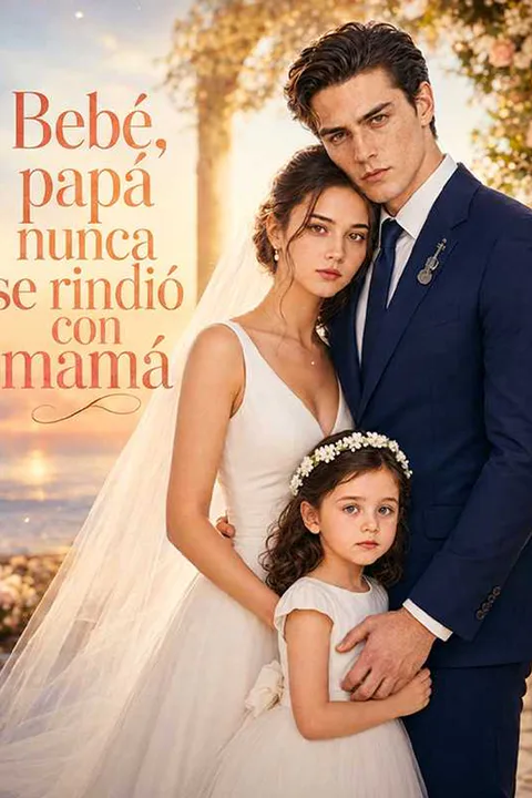 Póster de Bebé, papá nunca se rindió con mamá