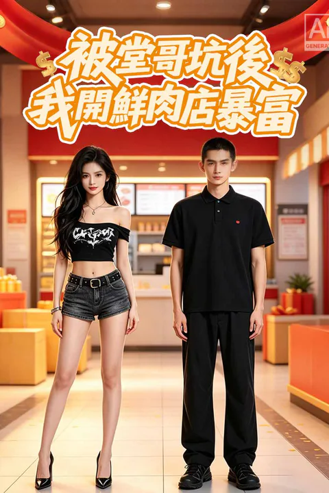 《被堂哥坑後，我開鮮肉店暴富》海報