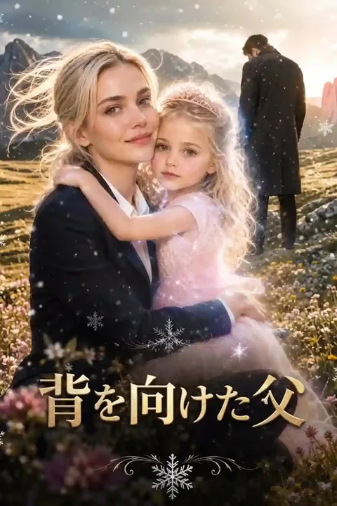 背を向けた父と忘れられた娘のポスター