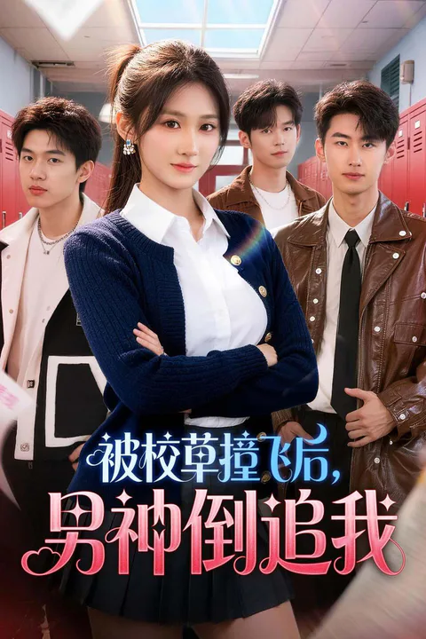 《被校草撞飞后，男神倒追我》海报