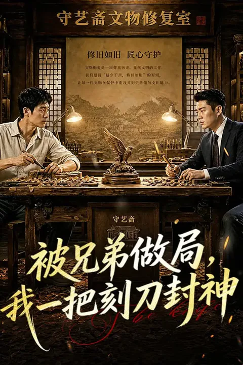《被兄弟做局，我一把刻刀封神》海報