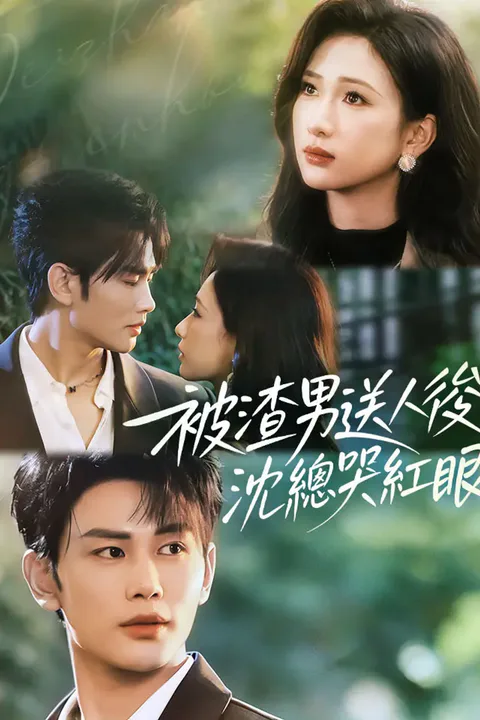 《被渣男送人後，沈總哭紅眼》海報