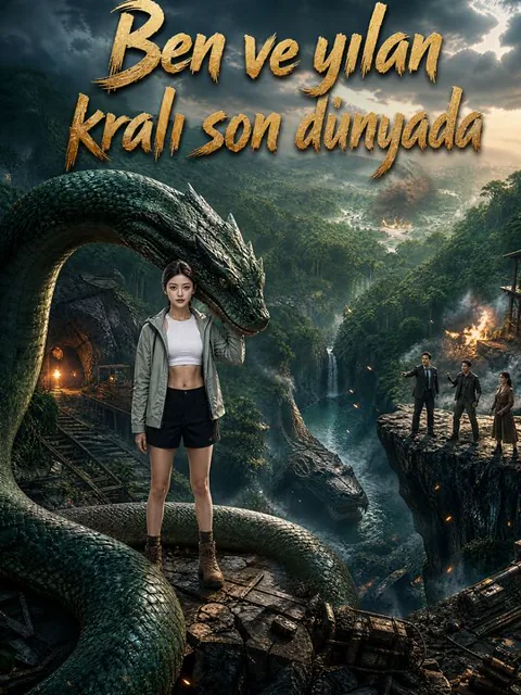 Ben ve yılan kralı son dünyada afişi