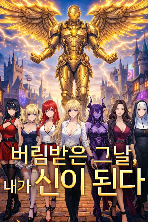 버림받은 그날, 내가 신이 된다 포스터
