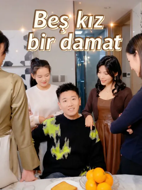 Beş kız bir damat afişi