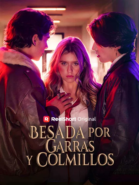 Póster de Besada por garras y colmillos