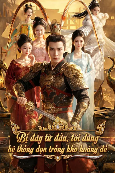Poster Bị đày từ đầu, tôi dùng hệ thống dọn trống kho hoàng đế