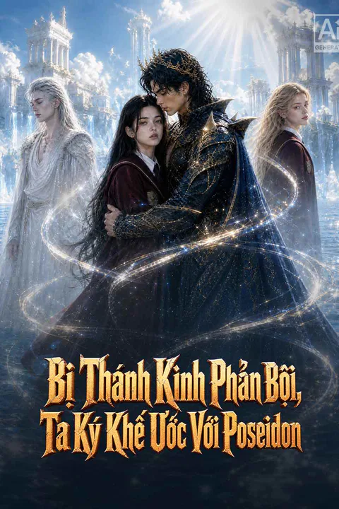 Poster Bị Thánh Kình Phản Bội, Ta Ký Khế Ước Với Poseidon